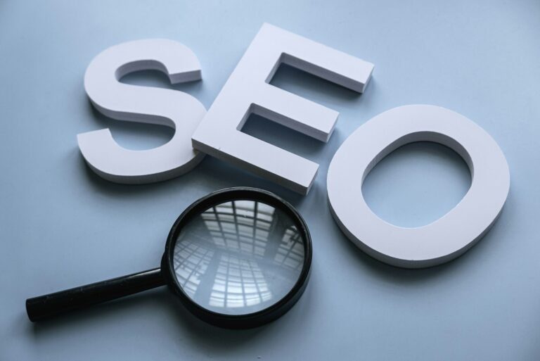 Seo Alphabet. Search Engine Optimization.