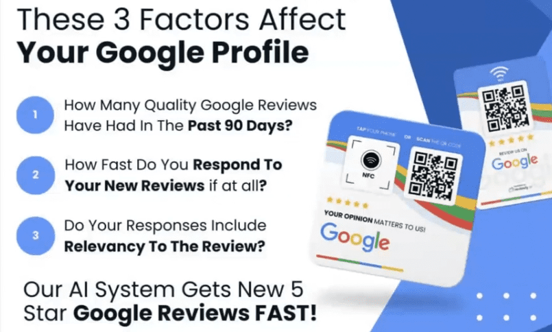 3 factors that affect google business profile